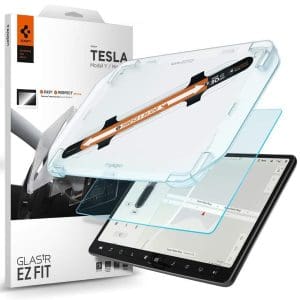 SPIGEN EZ FIT TEMPERED GLASS TESLA MODEL Y / 3