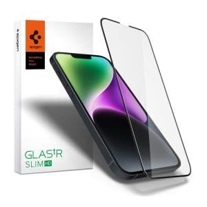 SPIGEN GLAS.tR FULL FACE TEMPERED GLASS IPHONE 13 / 13 PRO / 14 black