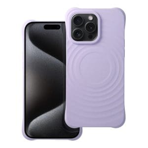 Silicone Zephyr Mag Cover compatible with MagSafe do IPHONE 16 PLUS lilac