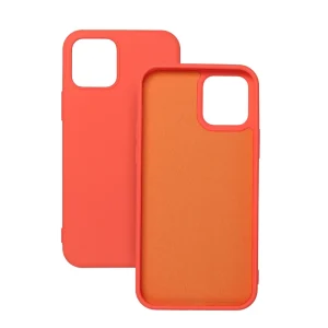 TechWave Soft Silicone case for Apple iPhone 16 peach