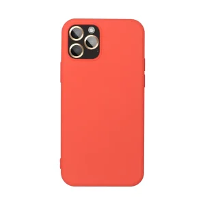 TechWave Soft Silicone case for iPhone 16 Pro peach