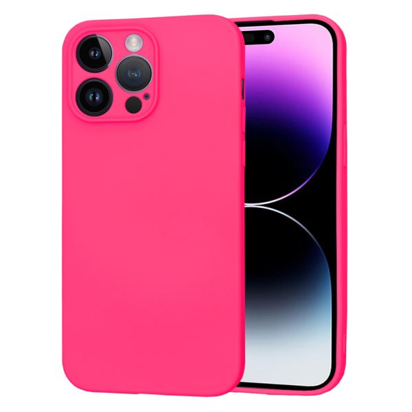 Techsuit - SoftFlex - iPhone 14 Pro Max - Hot Pink - 5949419183018 Techsuit SoftFlex iPhone 14 Pro Max Hot Pink 5949419183018 1