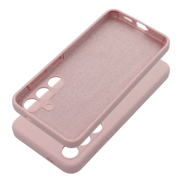 Case SILICONE 2mm for SAMSUNG S25 Plus sand pink