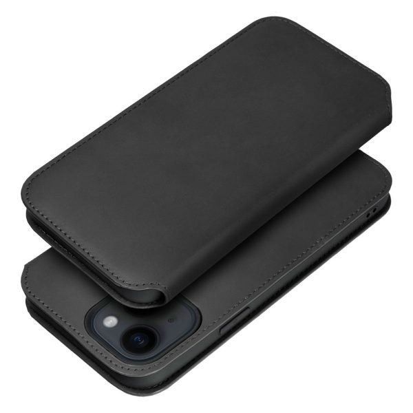 DUAL POCKET Book case for SAMSUNG A36 black