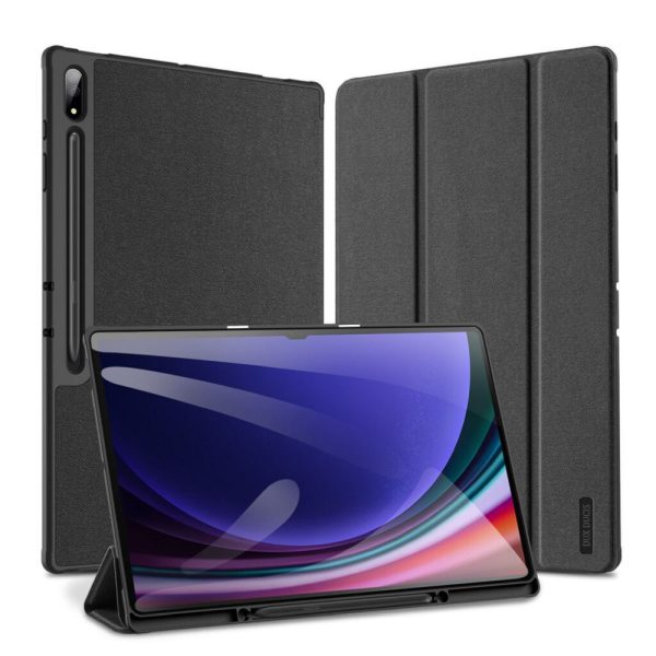 DUX DUCIS case DOMO foldable with pencil storage for SAMSUNG Tab S10 Ultra black