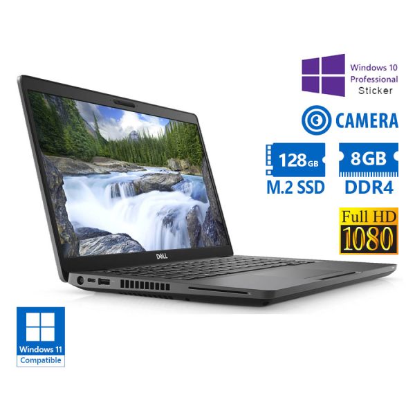 Dell (B) Latitude 5400 i5-8365U/14"FHD/8GB DDR4/128GB M.2 SSD/No ODD/Camera/10P Grade B Refurbished