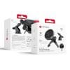 FORCELL F-GRIP Rapid Charge car holder with Qi2 15W wireless charging compatible with MagSafe black
