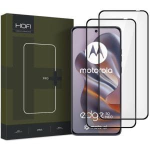 HOFI 2 PACK FULL FACE TEMPERED GLASS MOTOROLA EDGE 50 NEO black