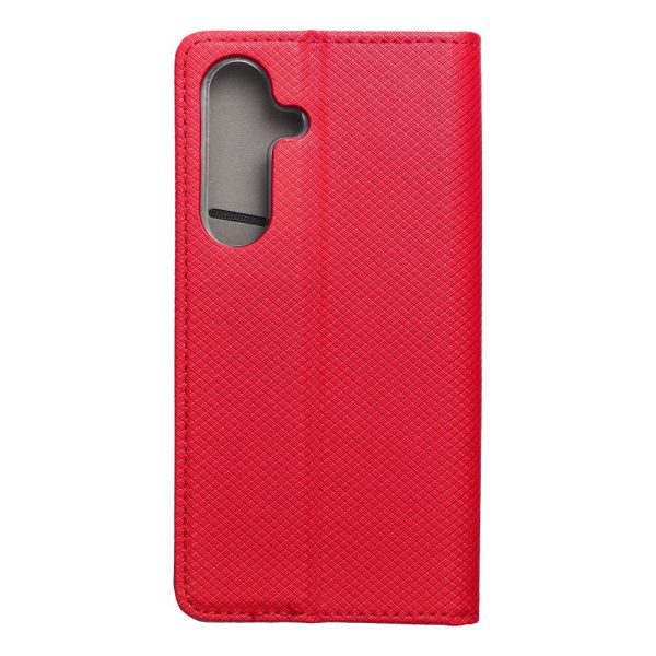 SMART CASE Book for SAMSUNG S25 red