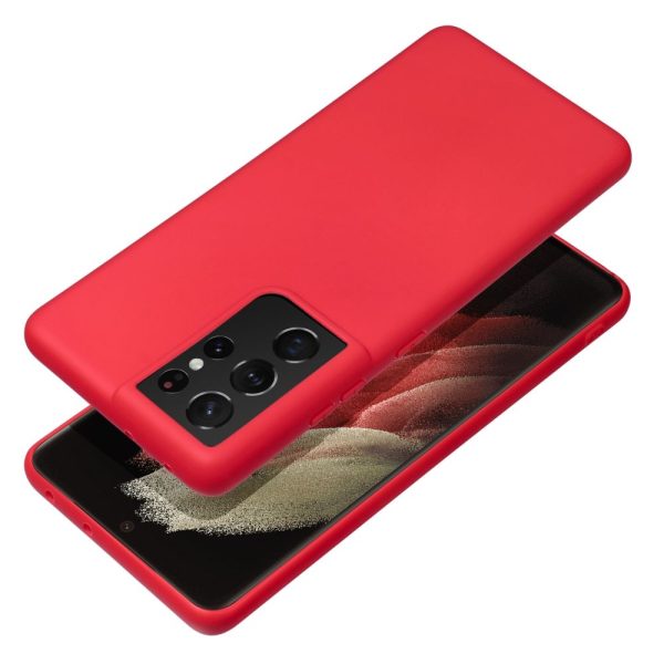 SOFT case for SAMSUNG S25 Ultra red