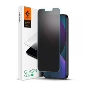 SPIGEN SLIM PRIVACY TEMPERED GLASS IPHONE 13 / 13 PRO / 14