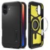 SPIGEN case TOUGH ARMOR MAG compatible with MagSafe for IPHONE 16 Plus black
