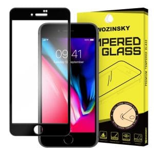 Wozinsky Full Glue Full Face Tempered Glass Μαύρο (iPhone SE 2020 8 7) - 7426825371164