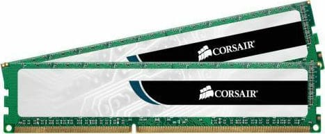 CORSAIR RAM DIMM XMS3 KIT 2X4GB CMV8GX3M2A1333C9, DDR3, 1333MHz, LATENCY 9-9-9-24, 1.50V, VALUE SELECT, BLACK,LTW.