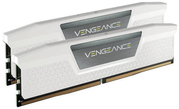 CORSAIR RAM DIMM XMS5 KIT 2x24GB CMK48GX5M2B6000C30W, DDR5, 6000MHz, LATENCY 30-36-36-76, 1.4V, VENGEANCE, XMP 3.0, WHITE, LTW.