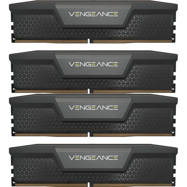 CORSAIR RAM DIMM XMS5 KIT 4x24GB CMK96GX5M4B5600C40, DDR5, 5600MHz, LATENCY 40-40-40-70, 1.25V, VENGEANCE, XMP 3.0, BLACK, LTW.