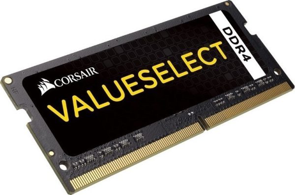 CORSAIR RAM SODIMM XMS4 16GB CMSO16GX4M1A2133C15, DDR4, 2133MHz, LATENCY 15-15-15-36, 1.20V, VALUE SELECT, BLACK, LTW.