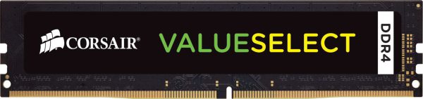 CORSAIR RAM DIMM XMS4 8GB CMV8GX4M1A2400C16, DDR4, 2400MHz, LATENCY 16-16-16-39, 1.20V, VALUE SELECT, BLACK,  LTW.
