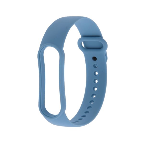 TechWave Silicone band for Xiaomi Mi band 5 / 6 / 7 light blue