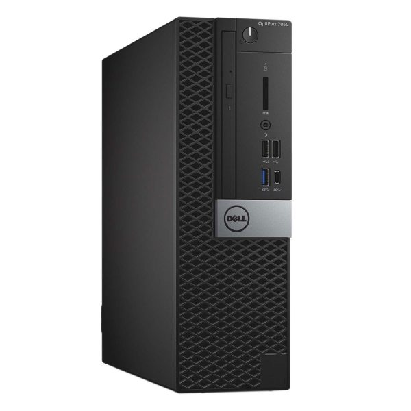 Dell 7050 Refurbished SFF i5-6600, 16GB DDR4, 1TB SSD, DVD, Windows 10 11 Pro Grade A