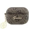 GUESS case for APPLE AirPods Pro 2 (2022 / 2023) GUAP2G4GSMW (4G Charm Collection) brown
