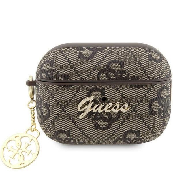 GUESS case for APPLE AirPods Pro 2 (2022 / 2023) GUAP2G4GSMW (4G Charm Collection) brown