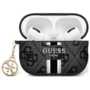 GUESS case for APPLE AirPods Pro 2 (2022 / 2023) GUAP2P4RPSK (4G Printed Stripes Charm) black