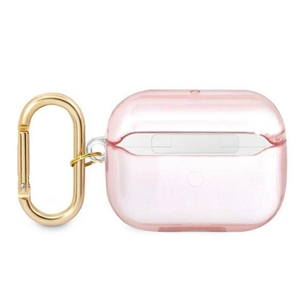 GUESS case for APPLE AirPods Pro GUAPHHTSP (Strap Collection) pink