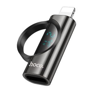 HOCO adapter Lightning (male) to Type C (female) with digital display 2