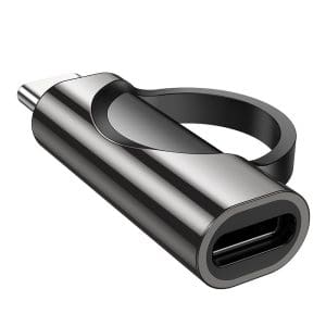 HOCO adapter Type C (male) to Type C (female) with digital display 2