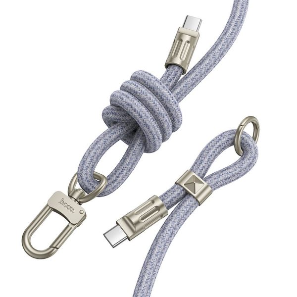 HOCO cable Type C to Type C lanyard shape 3A 60W GH7 1
