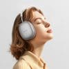HOCO wireless headphones bluetooth ANC W55 Plus silver