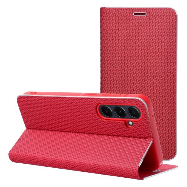 LUNA Book Carbon for SAMSUNG A36 5G red