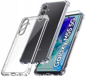 TechWave Armor Antishock case for Samsung Galaxy M55 5G transparent