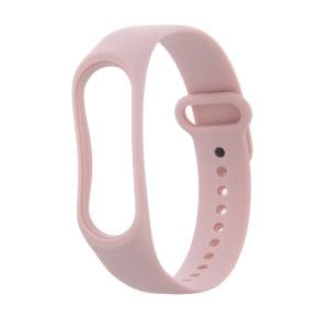 TechWave Silicone band for Xiaomi Mi band 5 / 6 / 7 powder pink