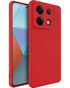 TechWave Soft Silicone case for Xiaomi Redmi Note 13 Pro 4G red