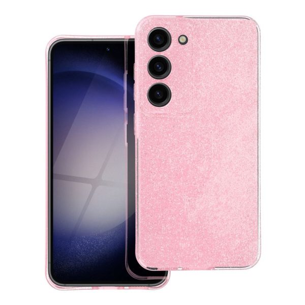 CLEAR CASE 2 mm BLINK for SAMSUNG A26 5G pink