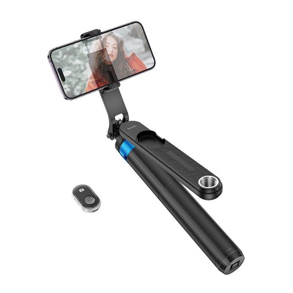 HOCO selfie stick with bluetooth remonte control K22 black