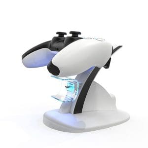 PS5 controller charging double dock charge HBP-253 white