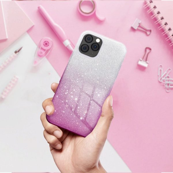 SHINING Case for XIAOMI Redmi Note 14 Pro 5G transparent pink