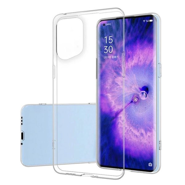 TechWave Ultra Slim 0.5mm back case for Oppo Find X5 Pro transparent