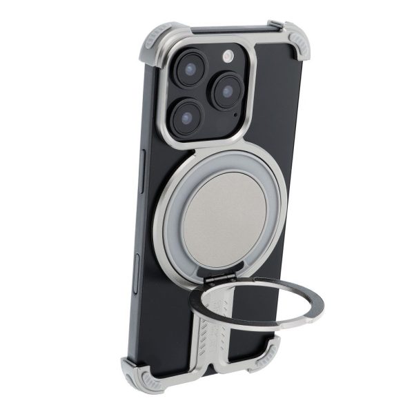 Case TITANIUM Bracket for IPHONE 16 PRO silver