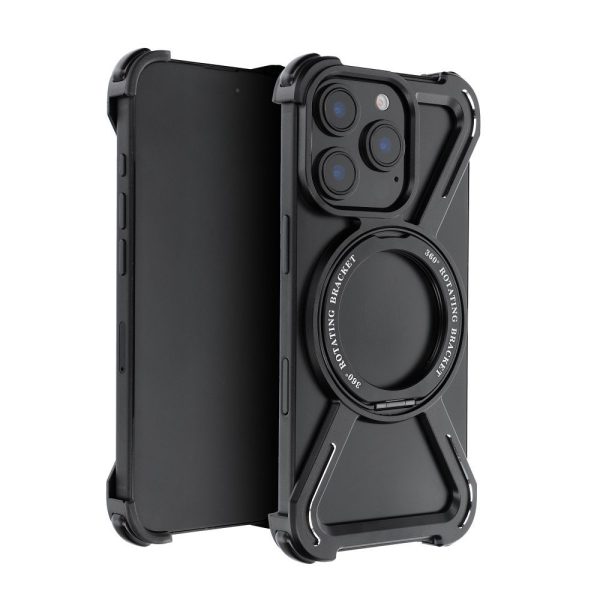 Case TITANIUM Escort for IPHONE 15 PRO MAX black