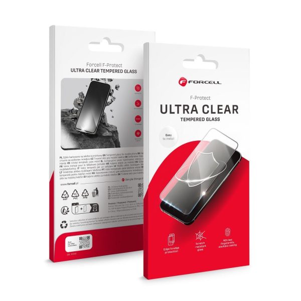 Forcell Ultra Clear Glass - for Xiaomi Redmi Note 14 5G black