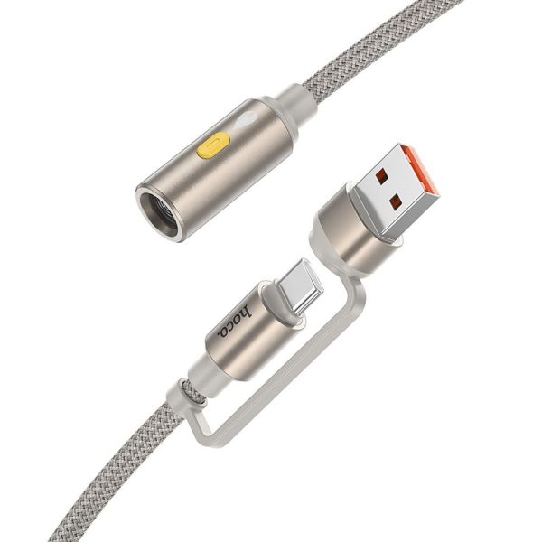 HOCO cable USB A / Type C to cigarete lighter UA38B 0