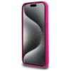 KARL LAGERFELD case for IPHONE 15 Pro Max compatible with MagSafe KLHMP15XSKHPPLF (SIL KL Head Print) fuschia