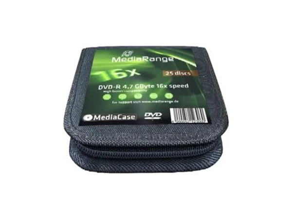 MediaRange MR427 DVD-R 16x MediaCase 25pack με θήκη - 4260057123060