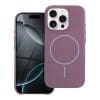 Premium Glossy Mag Cover compatible with MagSafe and Camera Control button for IPHONE 16 PRO purple