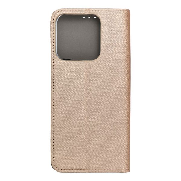 SMART CASE Book for REALME NOTE 60 gold