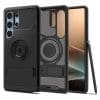 SPIGEN case SLIM ARMOR MAG compatible with MagSafe for SAMSUNG S25 Ultra black